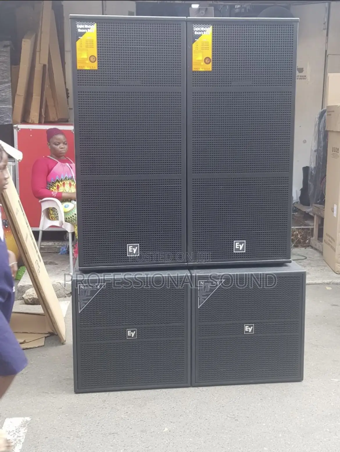 Electro-Voice (Ev) Professional Audio Speakers.