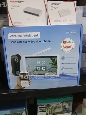 Tuya Intelligent 8-Inch Wireless Video Door Phone