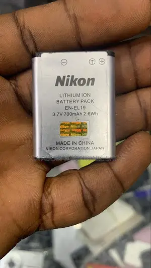 Nikon en-El19 Rechargeable Battery for Select Nikon Cameras