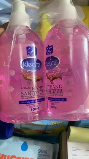 Hand Sanitizer Rose Scent 500ml – Antibacterial Fast-dry Hand Gel