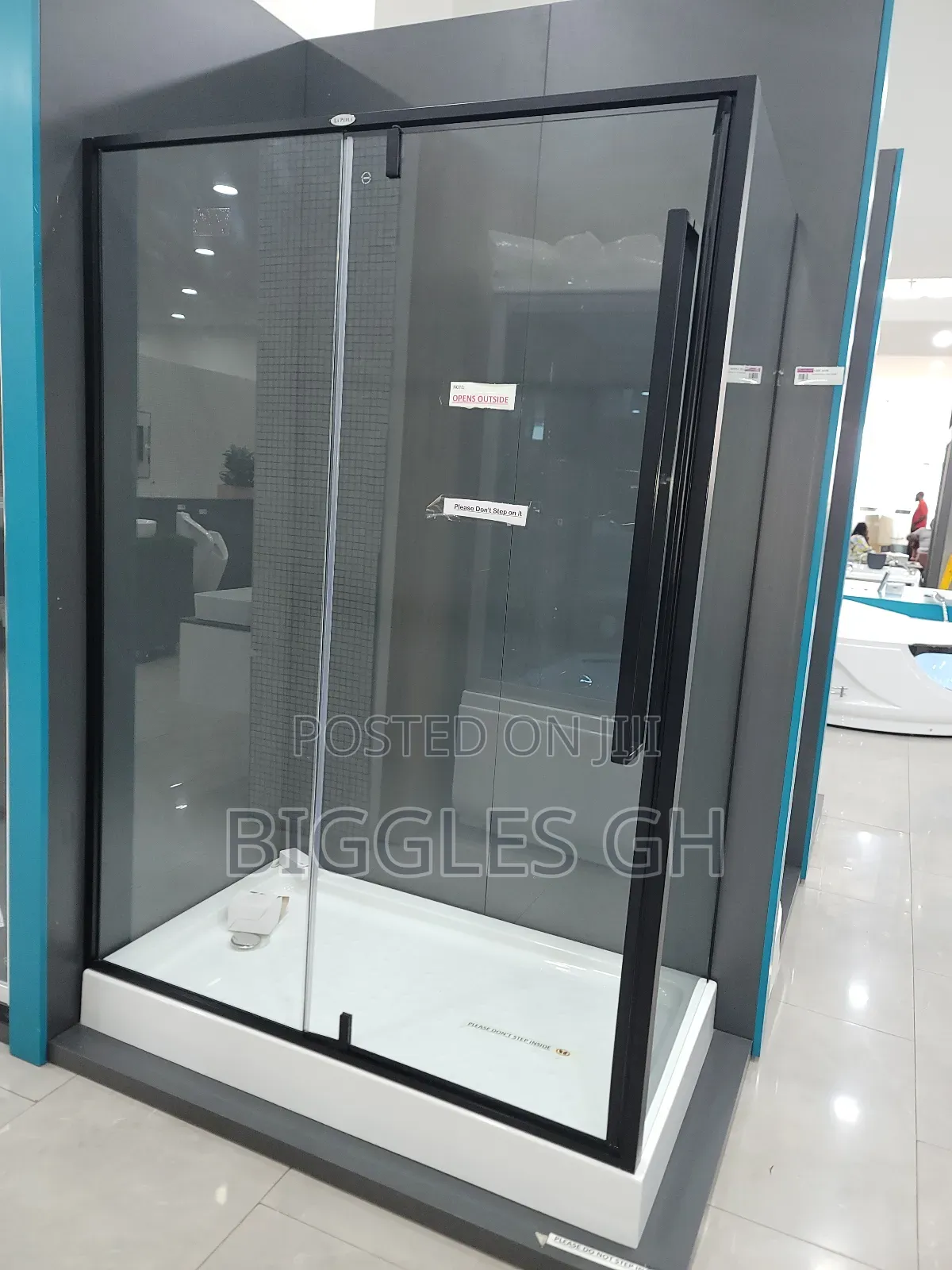 Glass Shower Cubicle - 120×80