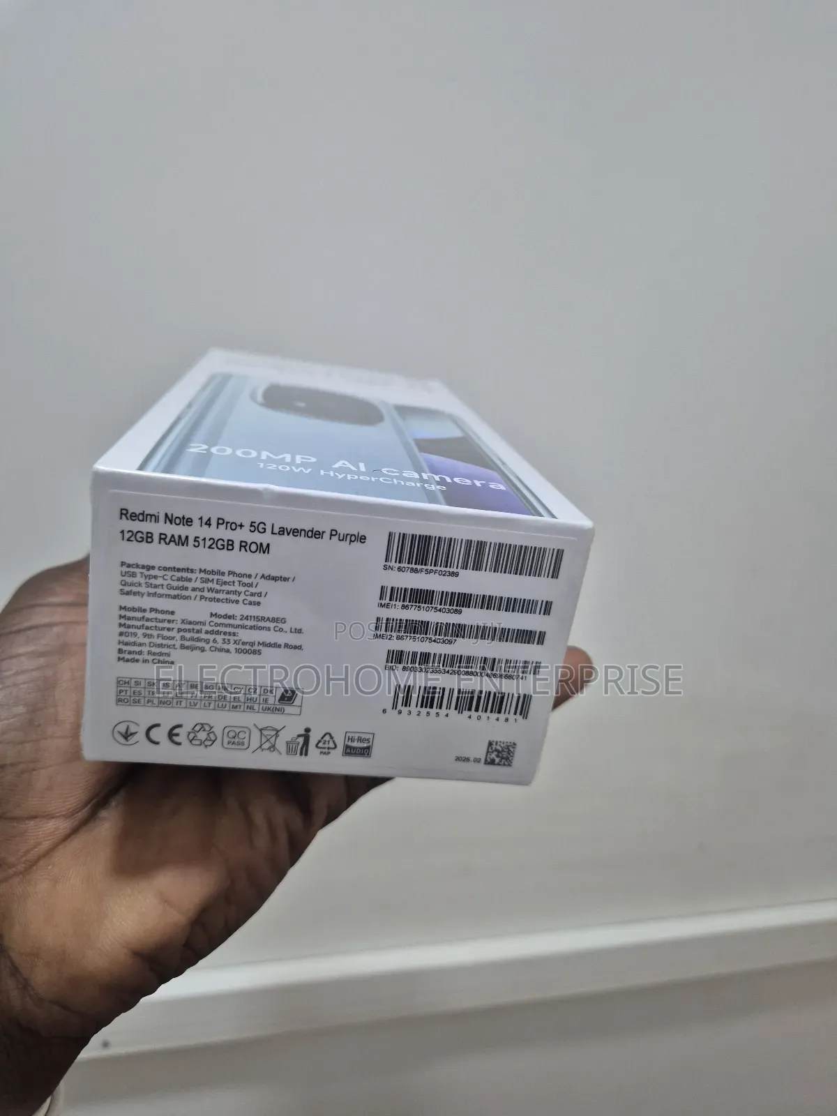 New Xiaomi Redmi Note 14 Pro+ 5G 512 GB