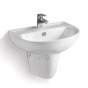 Ceramic Wall Hunging Basin Short Pedestal Stand