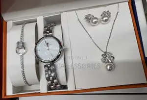 Watch, Necklace and Bracelet Set