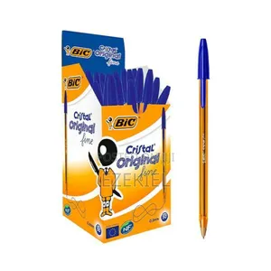 Yellow Original Crystal Bic Pen