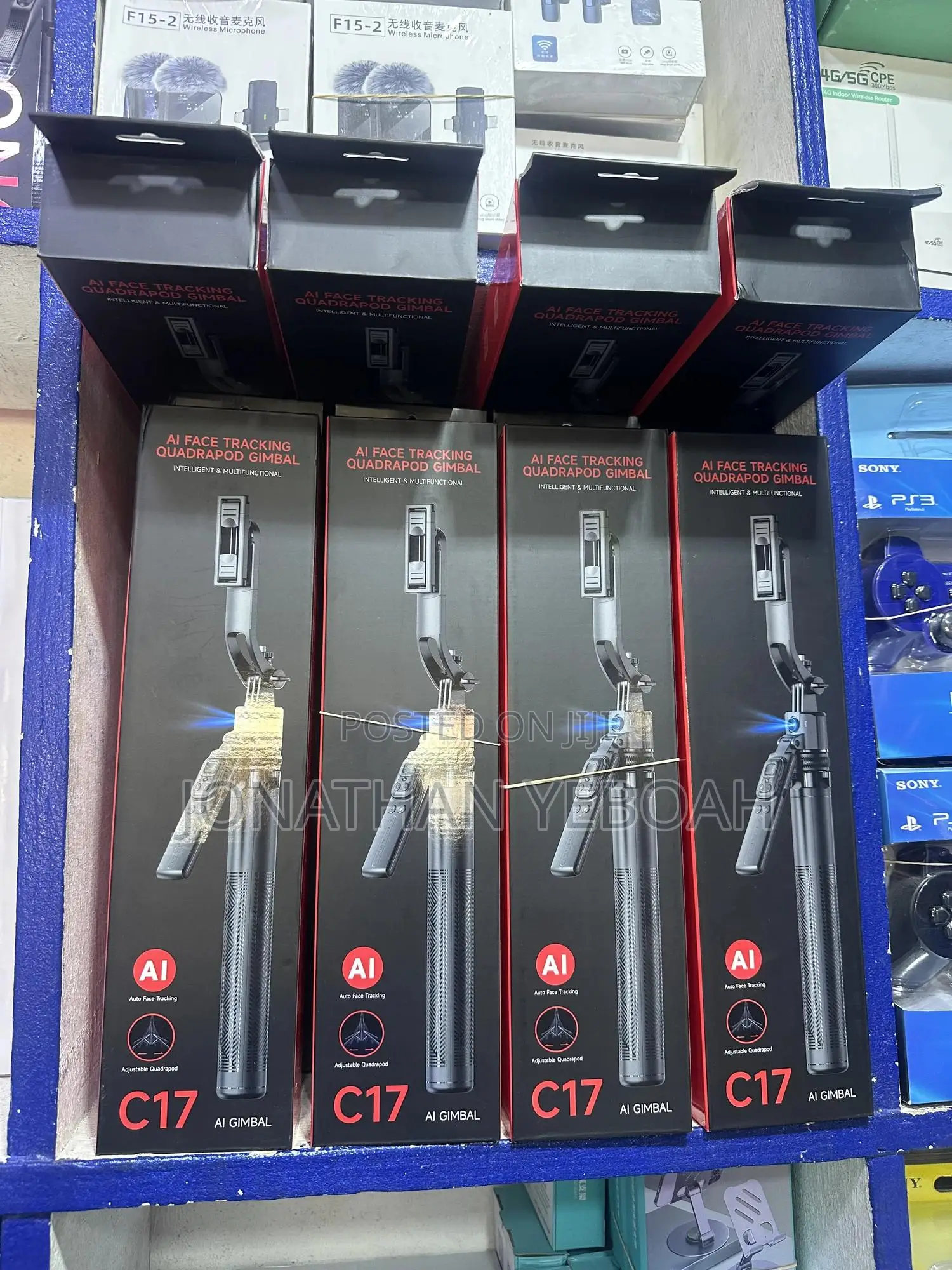 Selfie Face Tracking Tripod Stand C17