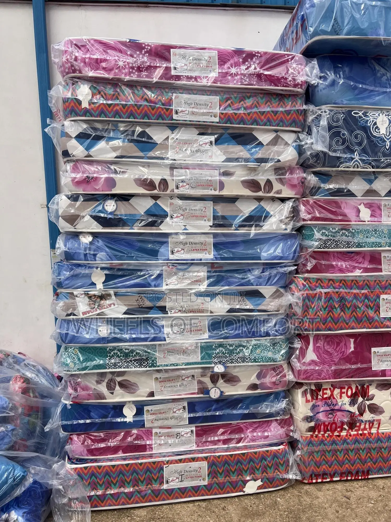High Density 8inches Double Size Latex Foam Mattress