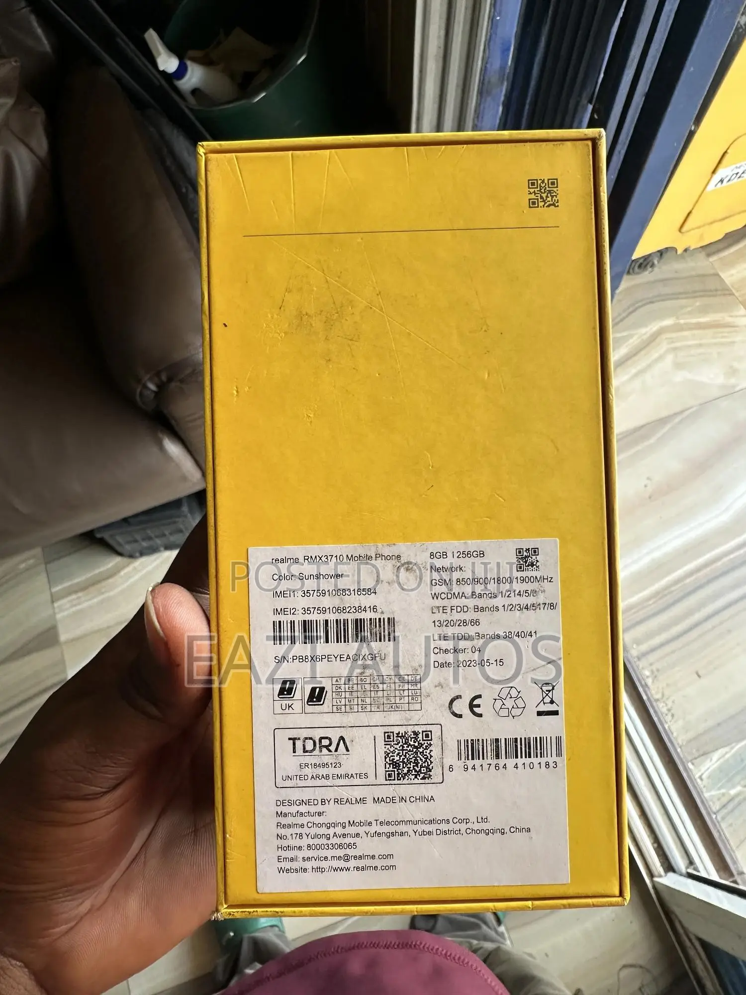 New Realme C55 256 GB Pink
