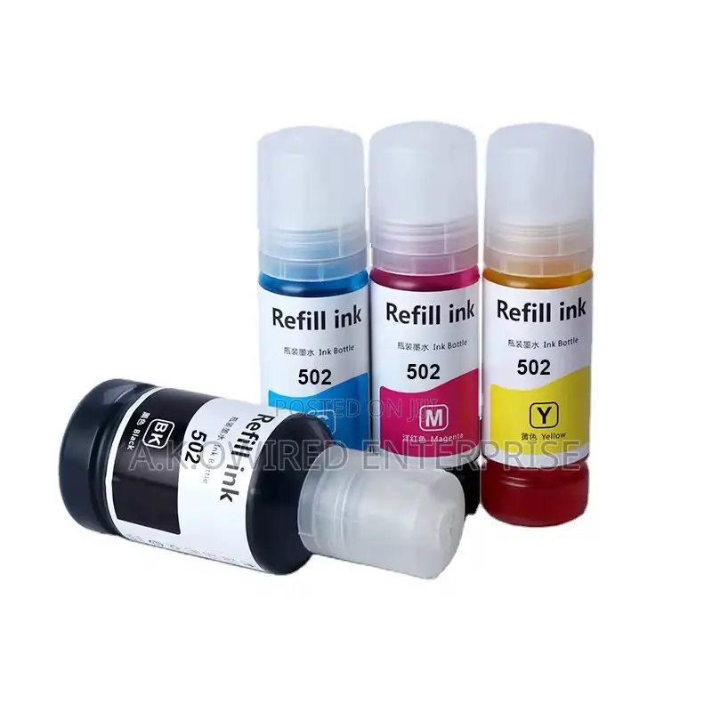 Epson 502 Ecotank Ink - Et-2700, Et-2750, Et-2760, Et-2850, Et-3700