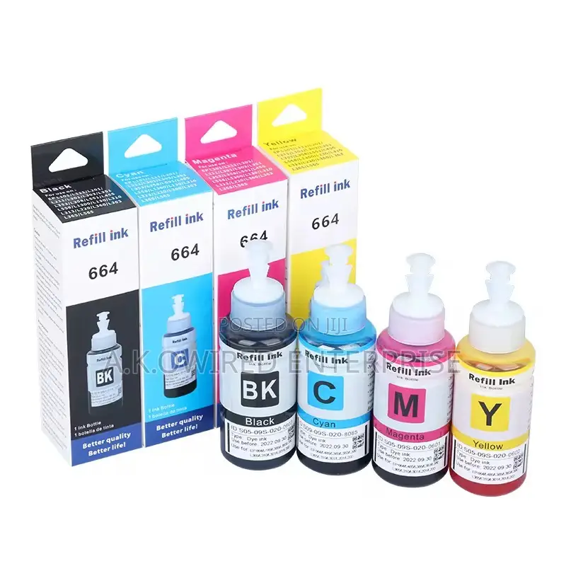 Epson Ecotank 664 Ink Bottle (T664) L100, L200, L300, L110, L210