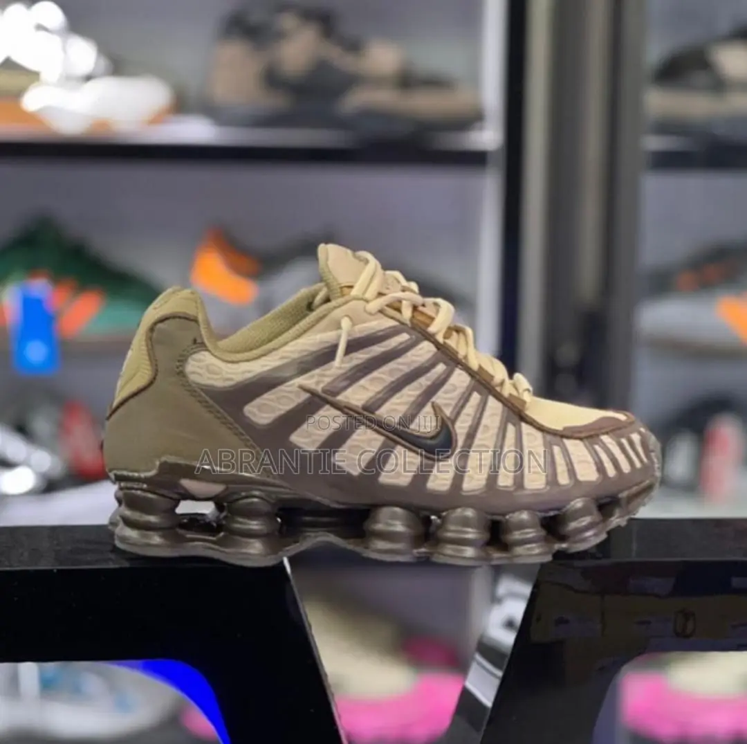 Authentic Nike Shox Brown Available