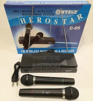 Hero Star 2 in 1 Microphone Set