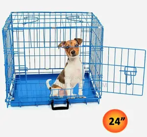 Metallic Dog Cage