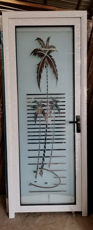 Unique and Elegant Glass Door