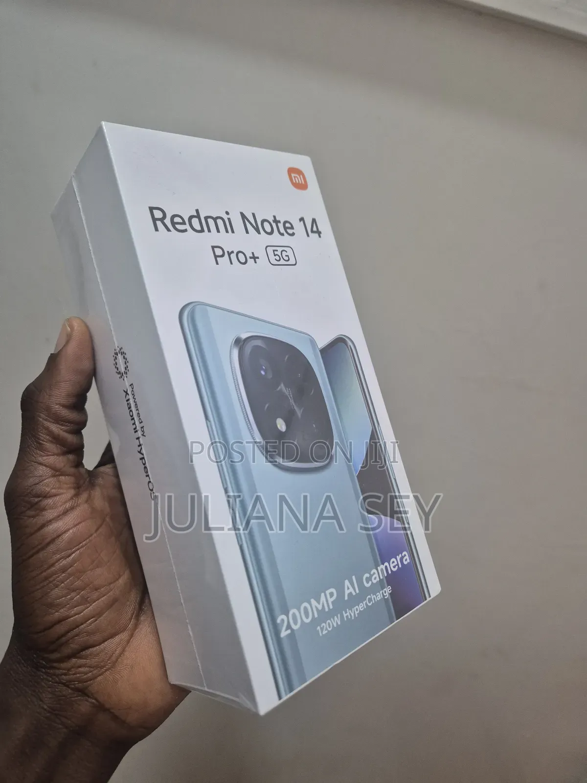New Xiaomi Redmi Note 14 Pro+ 5G 256 GB Black
