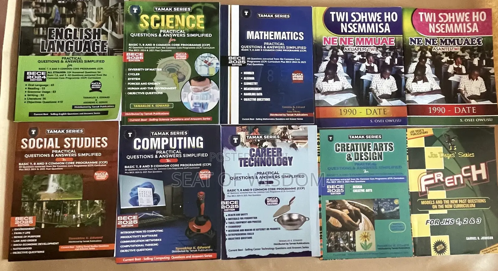 Tamak Series: Past Questions and Answers for JHS