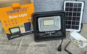 30w Solar Lights With Panel, Remote Control, Timer Functions