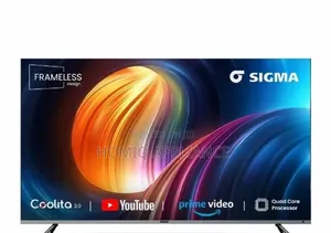 Sigma 55 Inch Smart Frameless Digital Satellite Uhd Tv Available