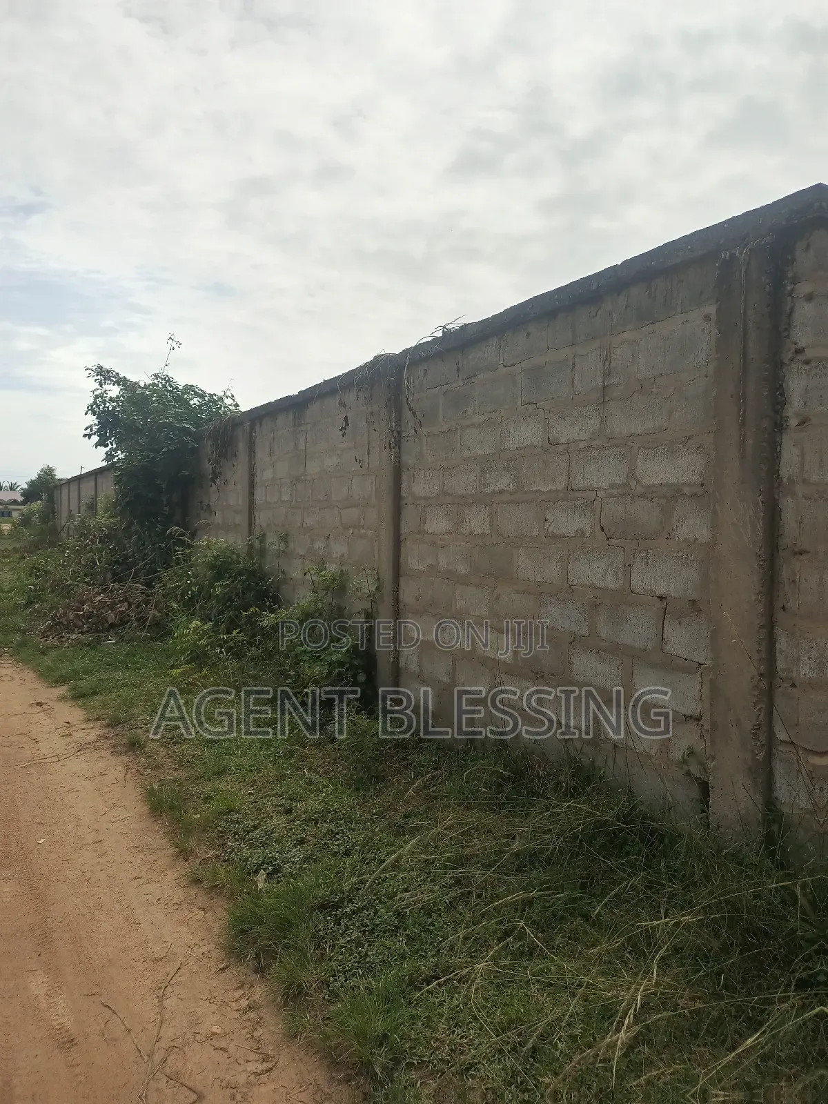 Completely Fenced Land for Sale at Gbetsile Near the Court