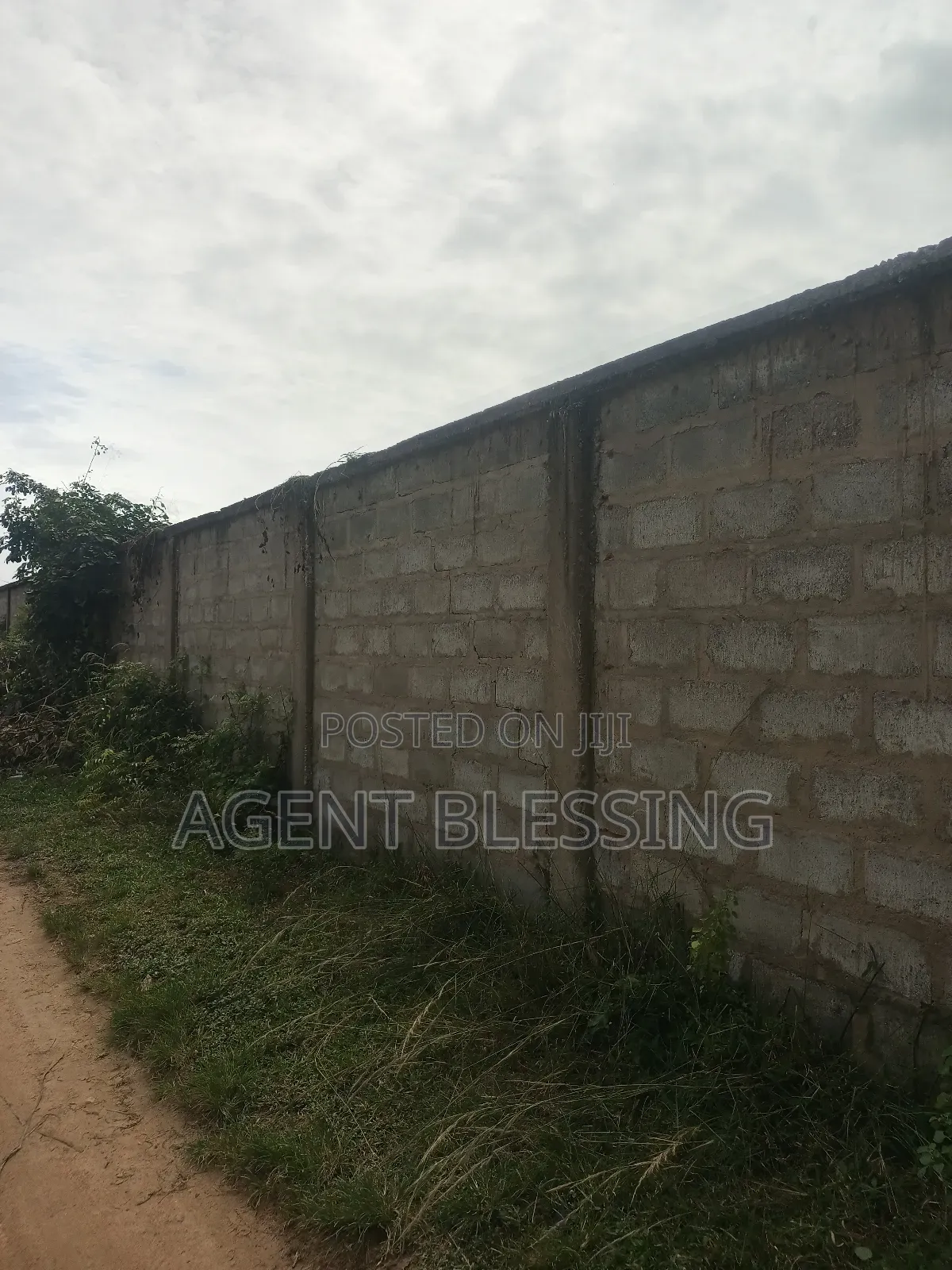 Completely Fenced Land for Sale at Gbetsile Near the Court
