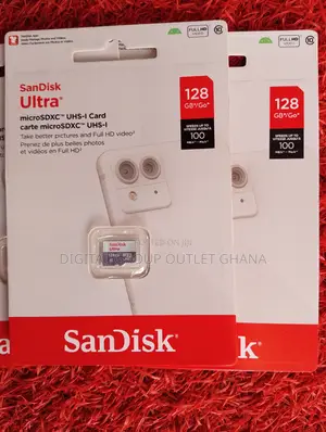 128gb Micro Sd Card For Cctv Camera/Smartphone Recording.