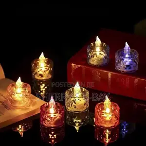 Flameless Crystal Candles