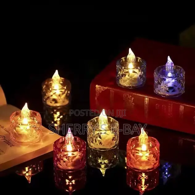 Flameless Crystal Candles