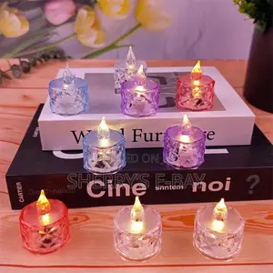 Flameless Crystal Candles