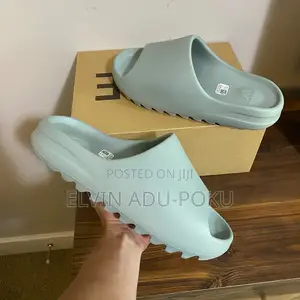 Adidas Yeezy “ Salt “ Flat Slides