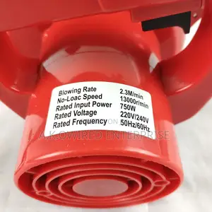 Aspirator Electric Blower 750 Watts Air Blower Computer Cleaner Elect