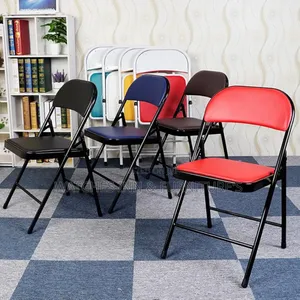 Foldable Leather Padded Church / Conference Chair
