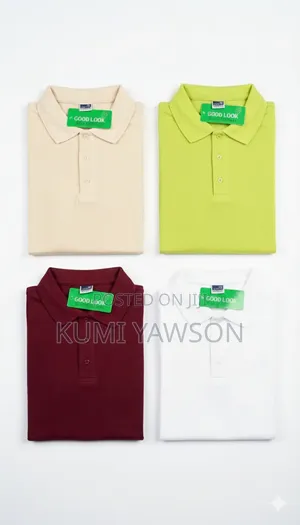 Classic Waffle Polo Shirts