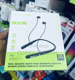 Original Calus Wireless Headphone With Deep Bass And Strong Battery