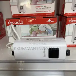 Decakila Kewh001g Instant Electric Water Heater 3800w