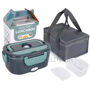 Portable Electric Lunch Box Warmer With Bag