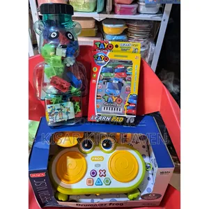 Kids Drum, Building Blocks and Learning Machine 9months to 2years