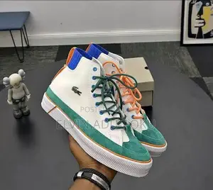Lacoste High Top Sneaker In Different Style , Swipe>>>>