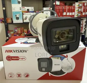 Hikvision Camera 2mp Smart Hybrid Light Fullcolor Audio 2ce16d0t-LPFS