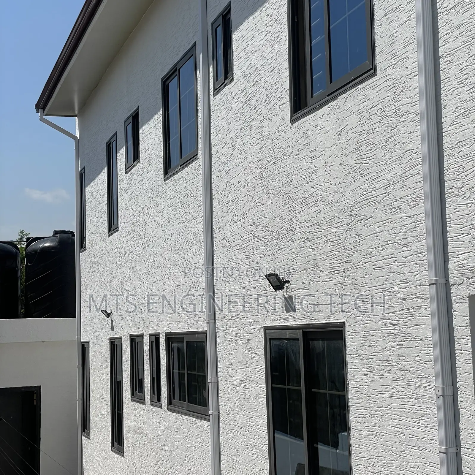 Premium PVC Rain Gutter Installation