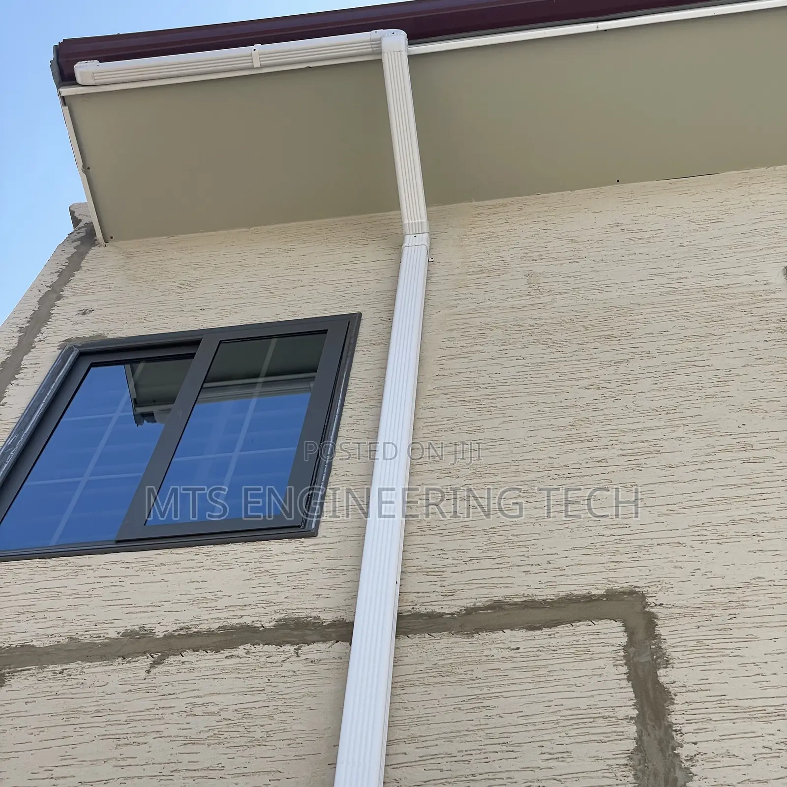 Premium PVC Rain Gutter Installation