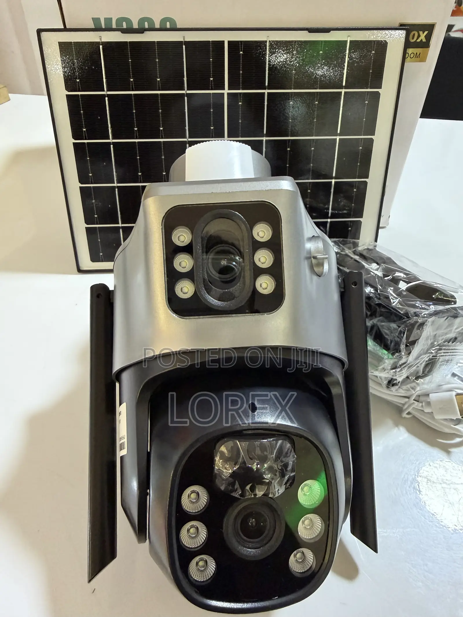 Solar 4g Camera PTZ 6mp 2way Talk Ai Human Detector Full Color