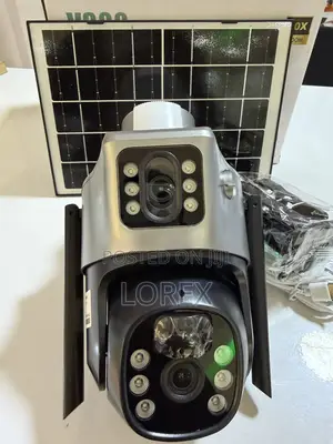 Solar 4g Camera PTZ 6mp 2way Talk Ai Human Detector Full Color