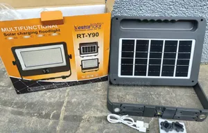 90w Multifunctional Solar Charging Floodlight With Solar Panel Led