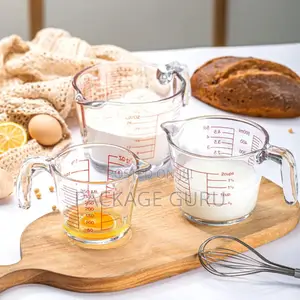 High Borosilicate Glass Measuring Cups