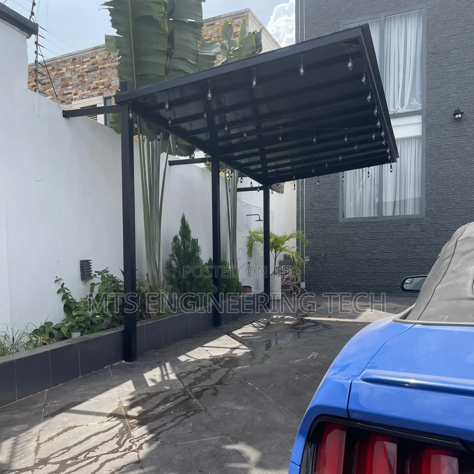 Custom-Made Modern Carport