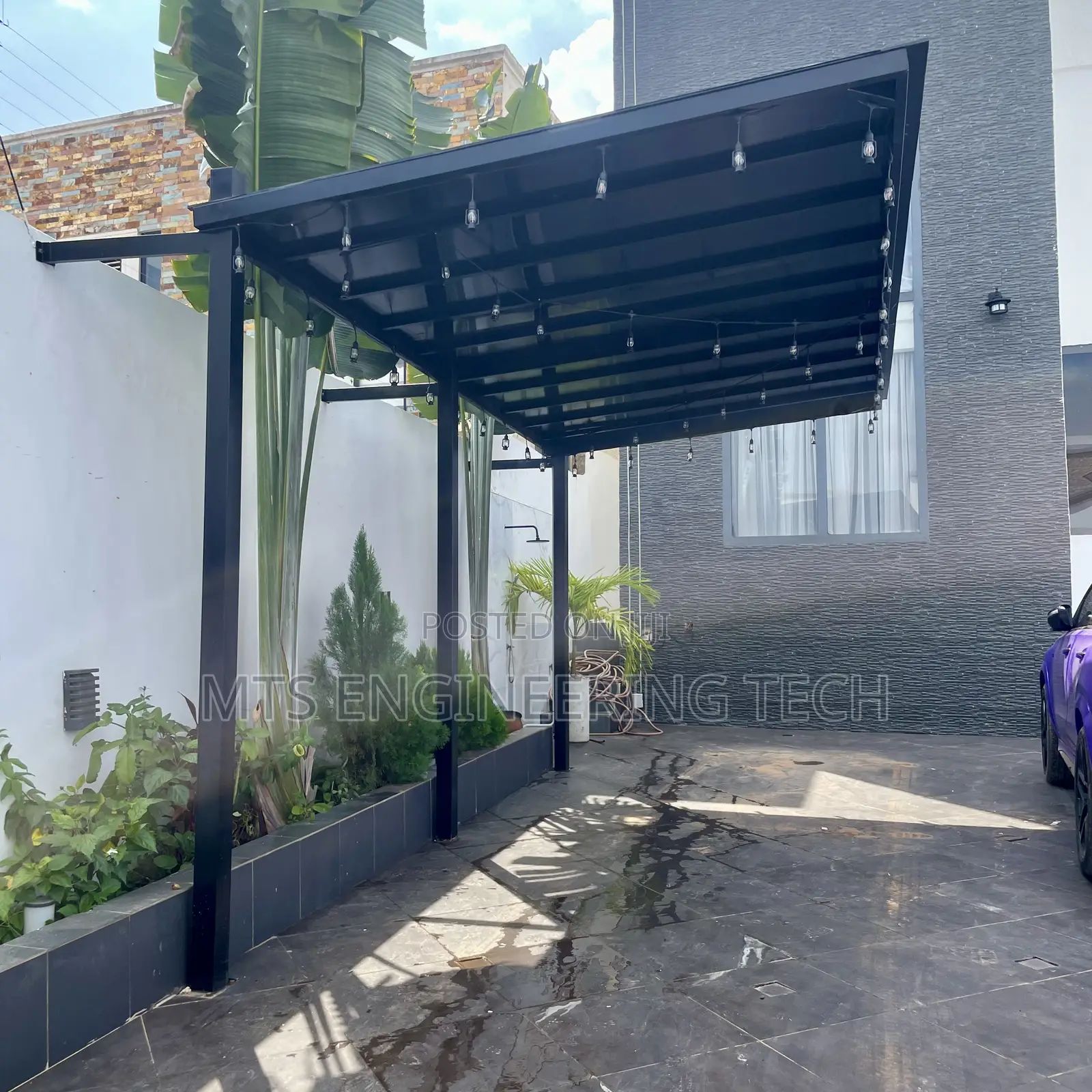 Custom-Made Modern Carport