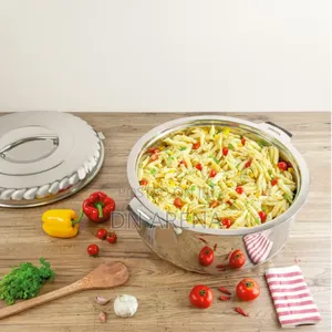 Sq Professional 3pc Jumbo Contour Insulated Hot Pot Set 20l, 15l, 10l