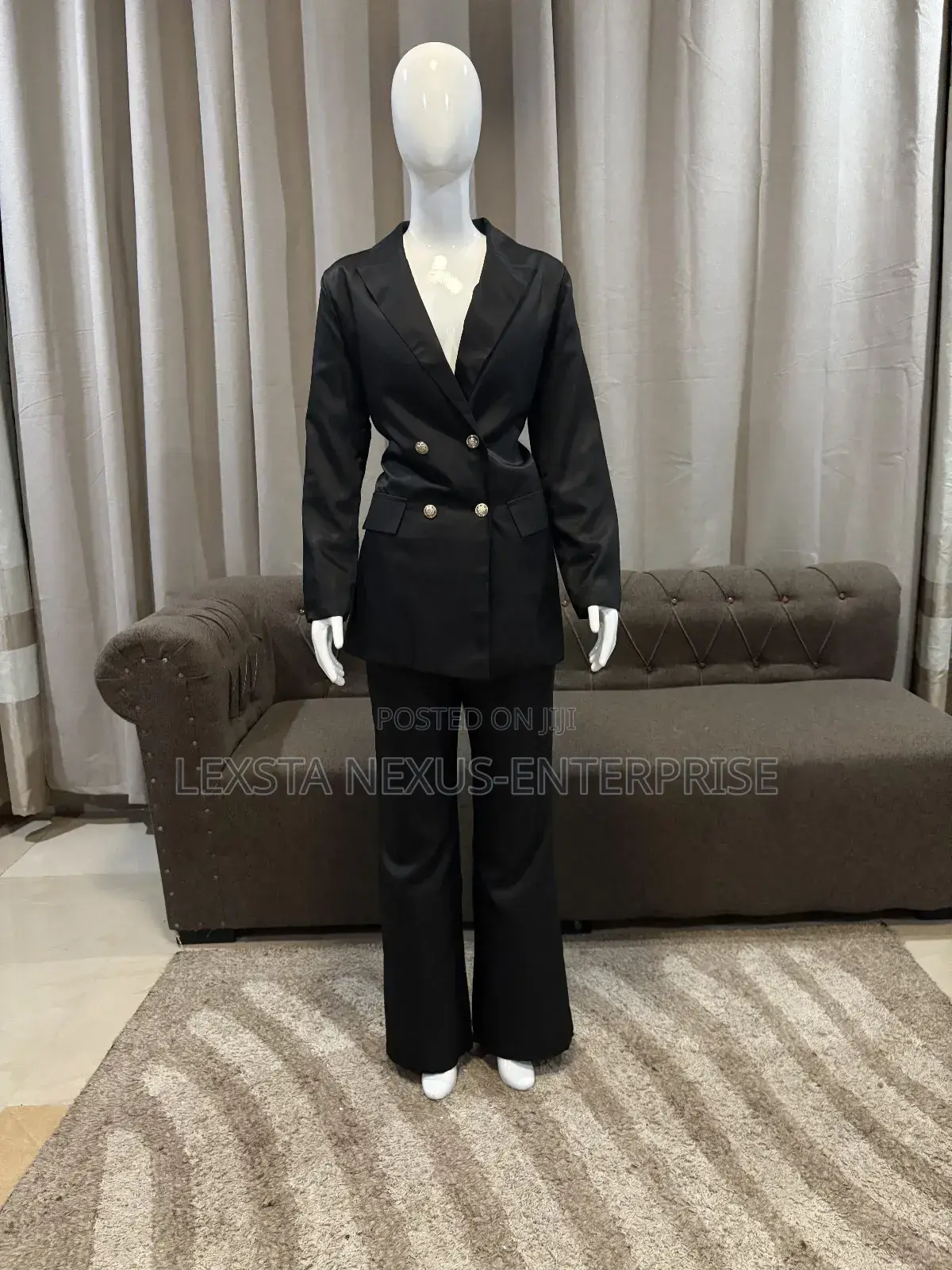 Black Women's Suit- Light Material