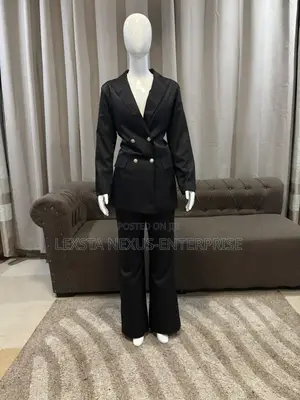 Black Women's Suit- Light Material