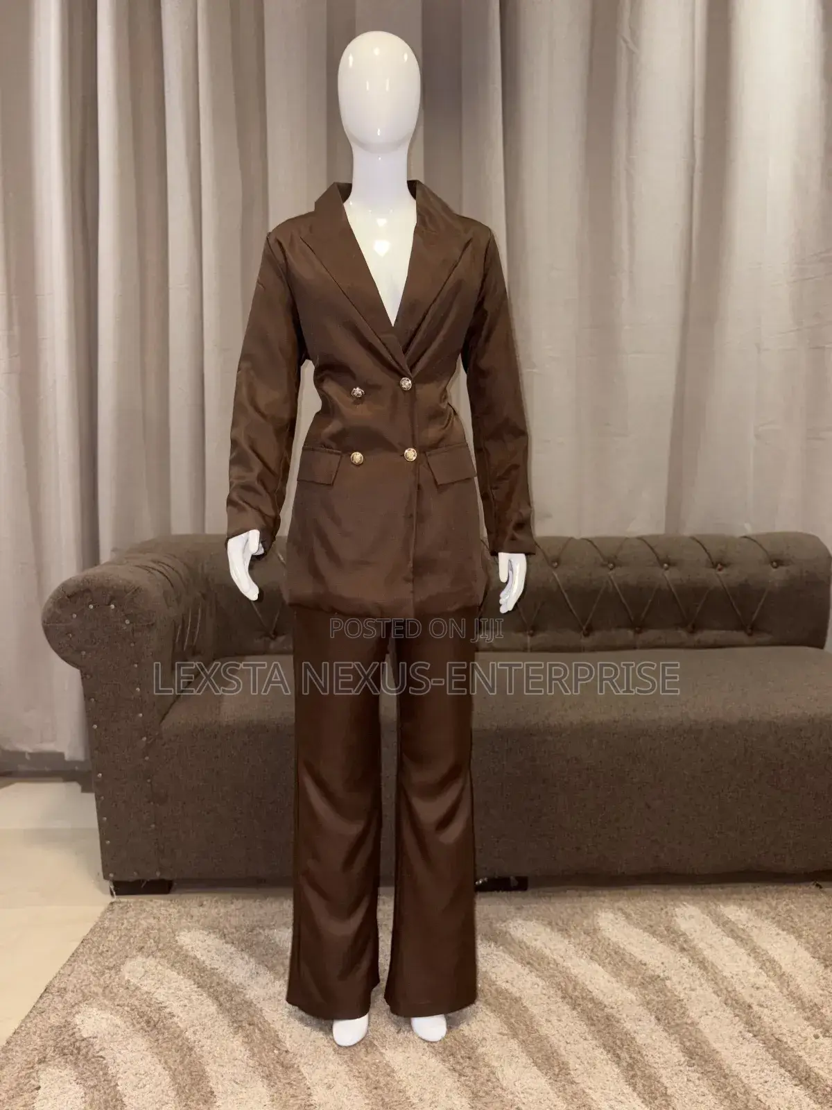 Brown Women's Suit- Light Material